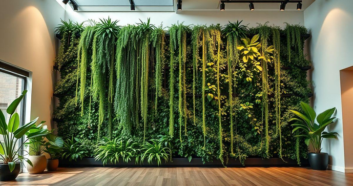 Projeto parede verde transforma ambientes com natureza e sustentabilidade