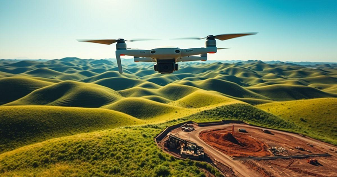 Topografia com Drone Revoluciona Processos de Medição e Mapeamento