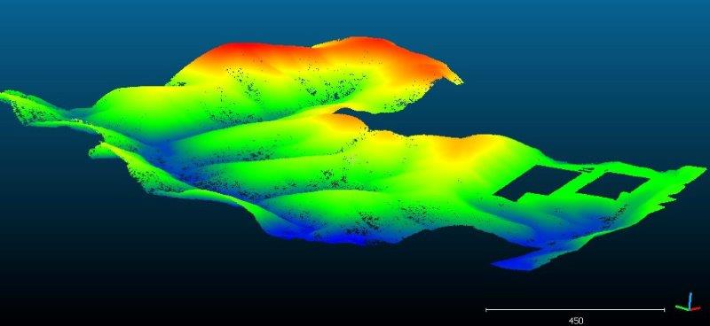 Laser scanner topografia