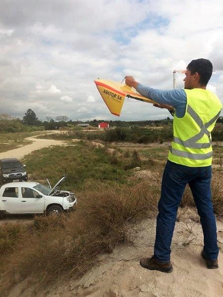 Topografia com drone