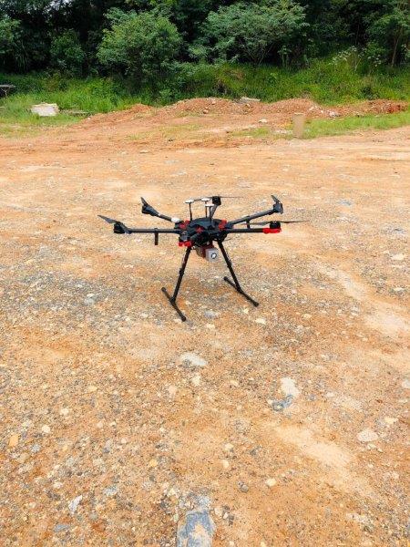Escaneamento 3d drone